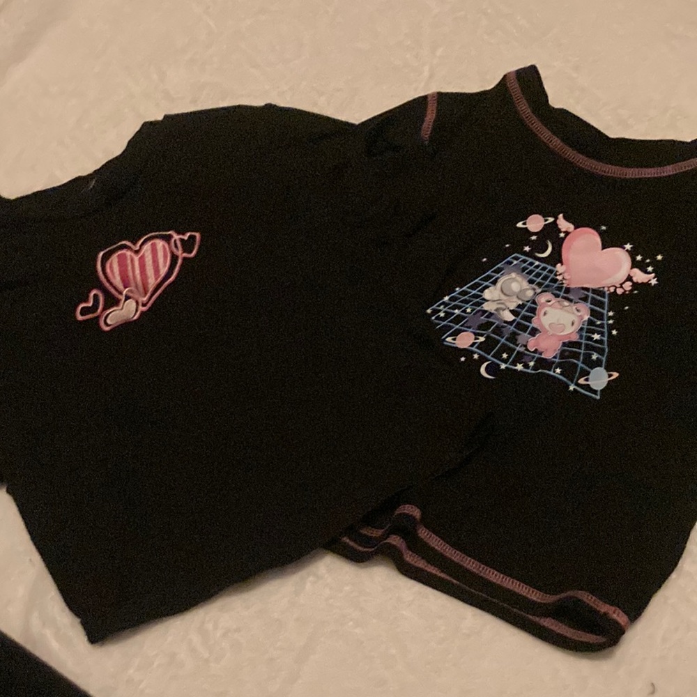 2 CUTE black tops
